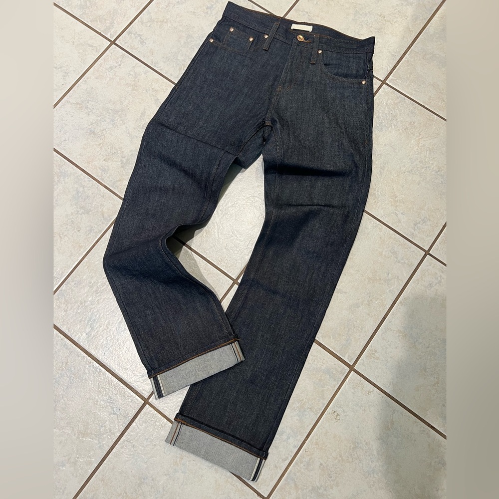 The Unbranded UB301 Straight Fit 14.5oz Indigo Selvedge Denim